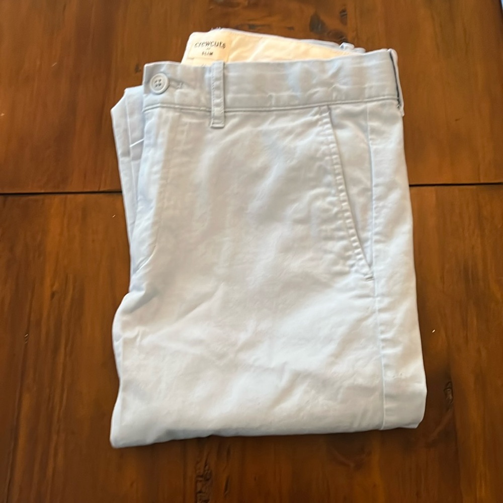 J. Crew Crewcuts Boys Sky Blue Chinos